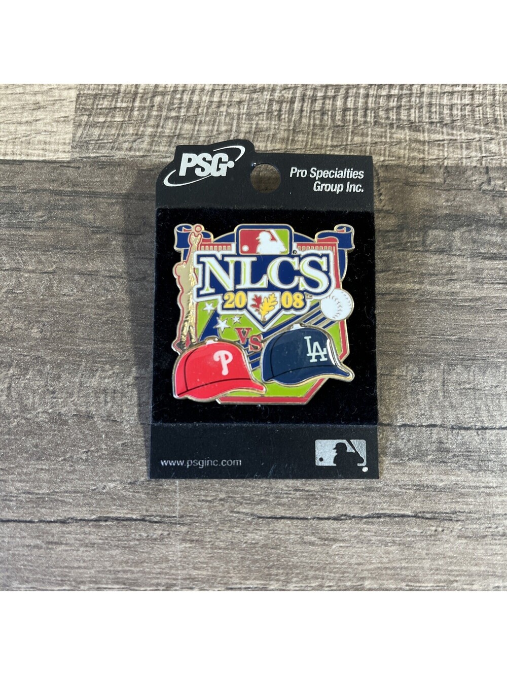 2008 NLCS MLB Program Philadelphia Phillies vs. Los Angeles Dodgers